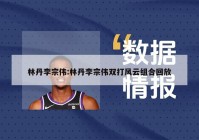 林丹李宗伟:林丹李宗伟双打风云组合回放