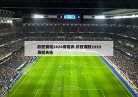 欧冠赛程2020赛程表:欧冠赛程2020赛程表格